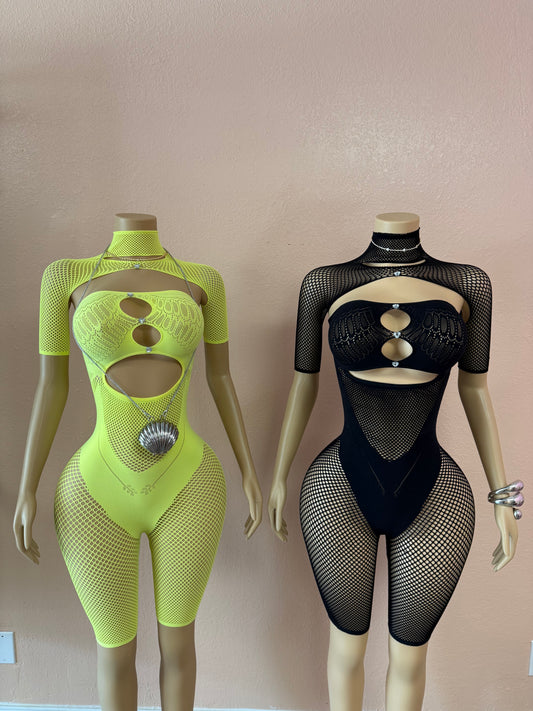 Meet me at the club romper